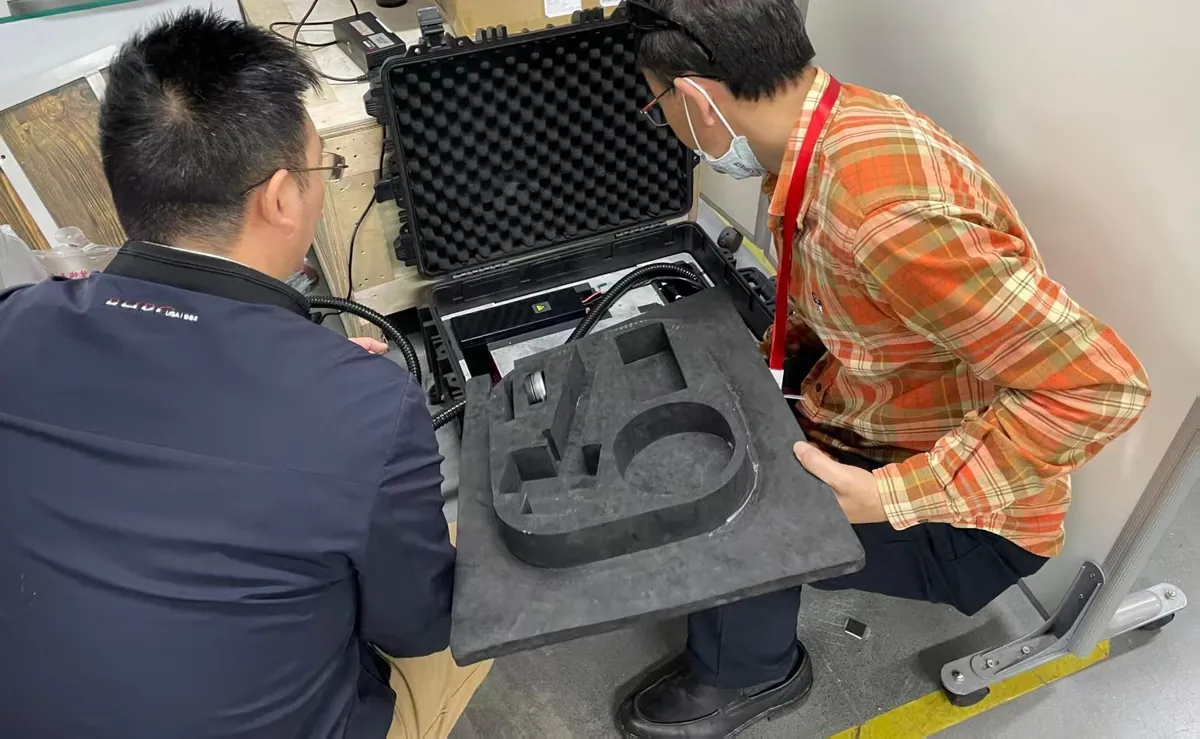 On-site check at the supplier